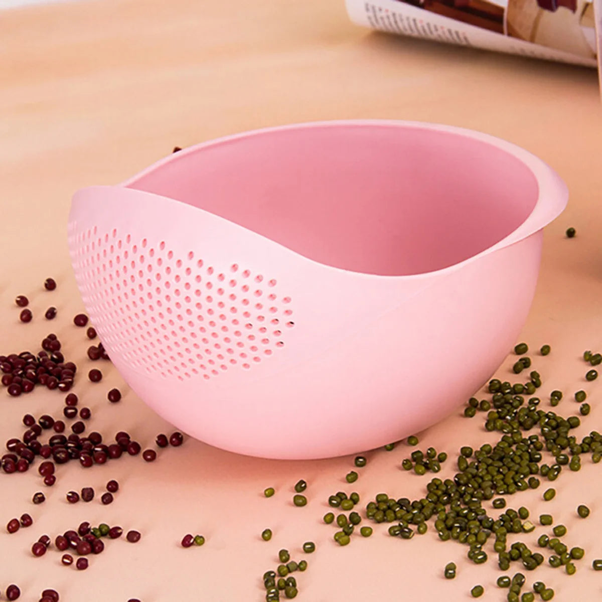 Colander Rice Washing Basket