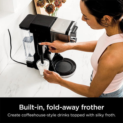 Restored Ninja CFP301 DualBrew Pro Specialty 12-Cup Drip Coffee Maker Bundle with 3 YR CPS Enhanced Protection Pack (Refurbished)