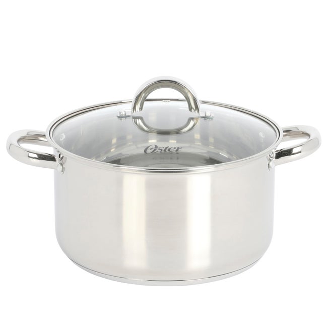 12-Piece Stainless Steel Cookware & Kitchen Tool Set