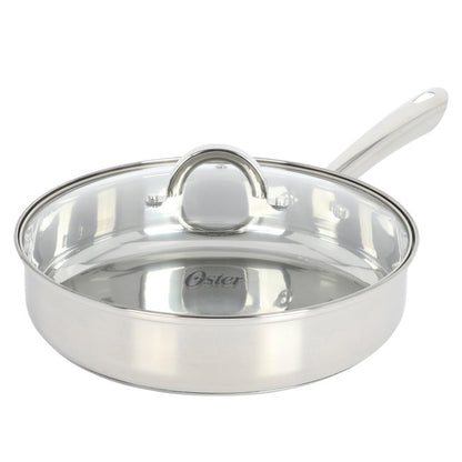 12-Piece Stainless Steel Cookware & Kitchen Tool Set