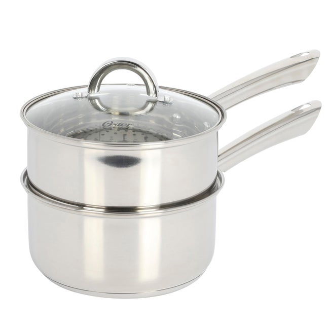 12-Piece Stainless Steel Cookware & Kitchen Tool Set