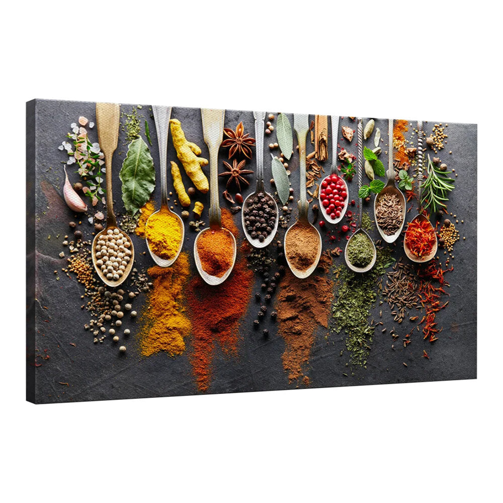 Elephant Stock 36" x 24" Choice of Spices Canvas Wall Art
