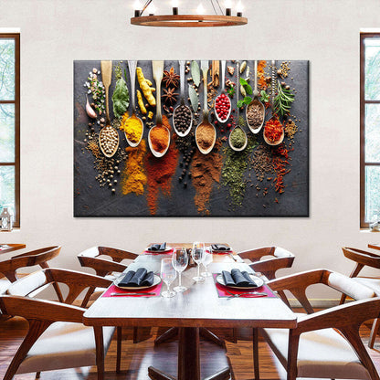 Elephant Stock 36" x 24" Choice of Spices Canvas Wall Art