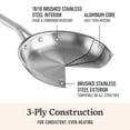 Calphalon Stainless Steel 10-Piece Triply Cookware Set
