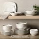 Gibson Home Rothenberg Stackable 40-Piece Porcelain Dinnerware Set