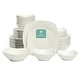 Gibson Home Rothenberg Stackable 40-Piece Porcelain Dinnerware Set
