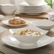 Gibson Home Rothenberg Stackable 40-Piece Porcelain Dinnerware Set