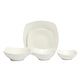 Gibson Home Rothenberg Stackable 40-Piece Porcelain Dinnerware Set