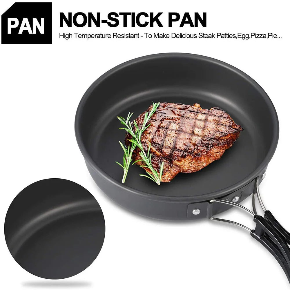 Outdoor Camping Cookware Set