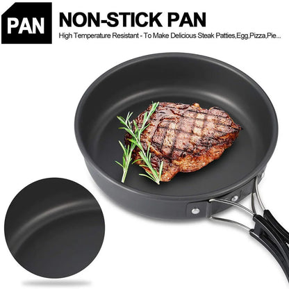 Outdoor Camping Cookware Set