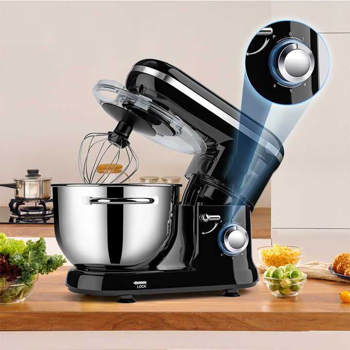 5-in-1Multifunction Stand Mixer Kitchen Appliances Kitchen's Aid Food Mixers with Blender and Meat Grinder