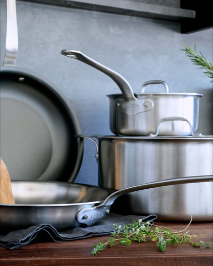 5-Ply Stainless Steel 6 Piece Cookware Set