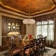 Retro French 4/5-Light Antique Brass Globe Crystal Chandelier for Living/Dining Room - Antique Brass - 5-Light W20.5" x H18.9
