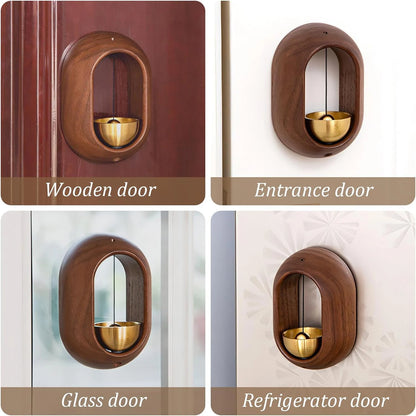 Magnetic Wooden Doorbell