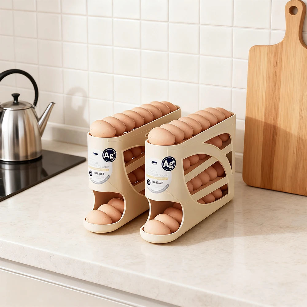 Rolling Egg Storage Box
