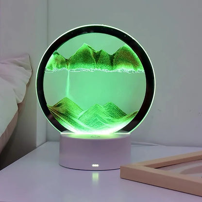 3D Quicksand Table Lamp