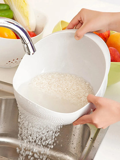 Colander Rice Washing Basket