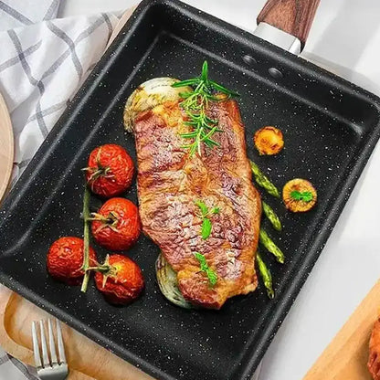 Square Cast Iron Frying Pan