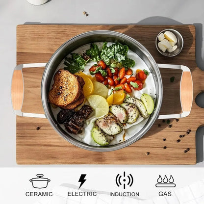 5-Ply Stainless Steel Cookware Set