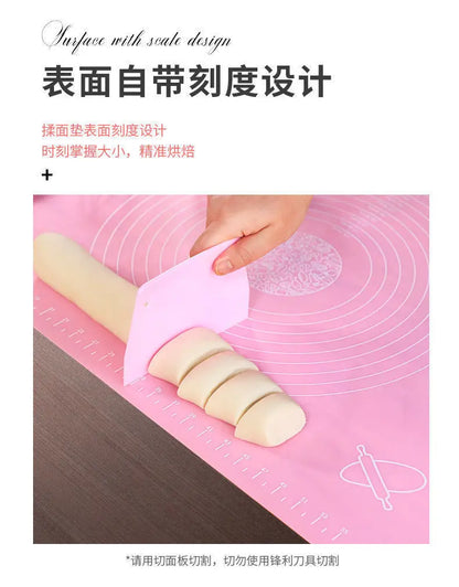 Silicone Baking Mat Pizza Dough Maker Pastry Kitchen Gadgets Cooking Tools Utensils Bakeware Kneading Accessories Lot