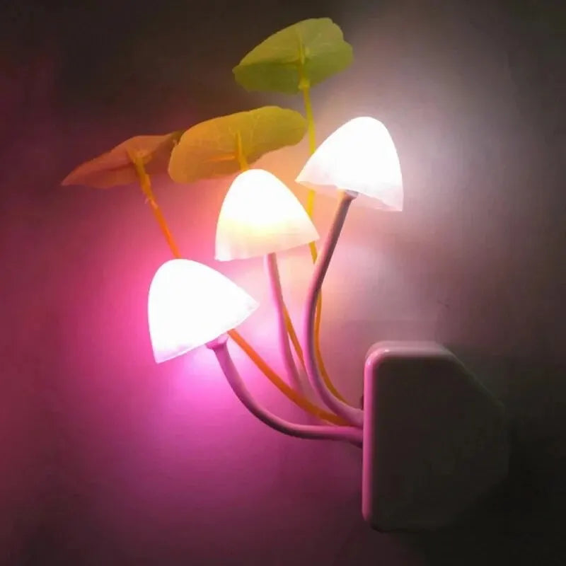 Colorful Mushroom LED Night Light