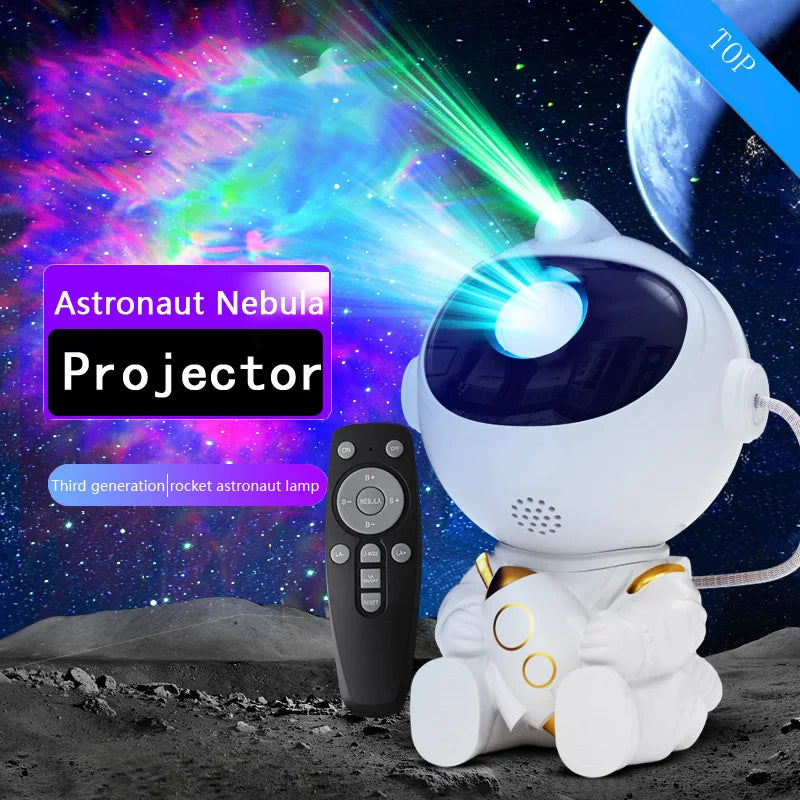 Astronaut Galaxy Projector Light