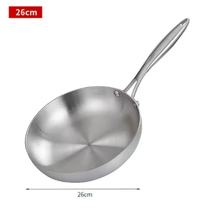 304 Stainless Steel Frying Pan