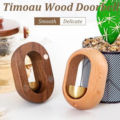 Magnetic Wooden Doorbell