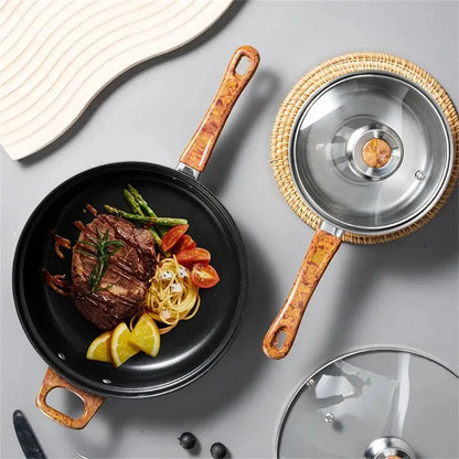12pcs Stainless Steel Cookware Set