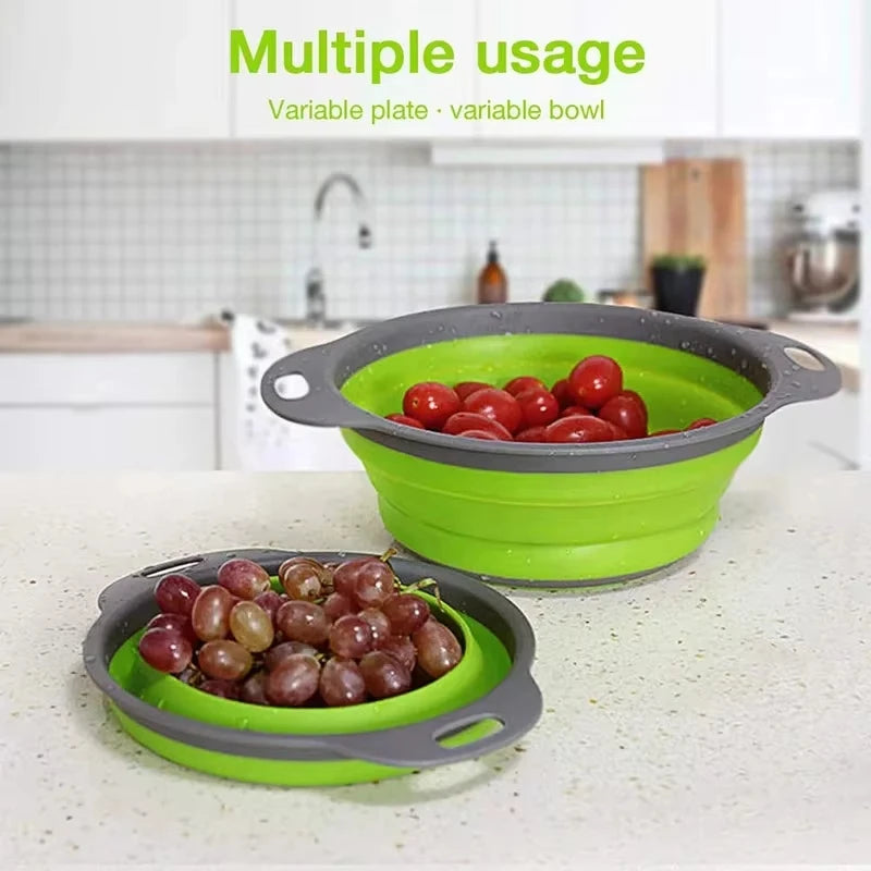 Silicone Folding Drain Basket