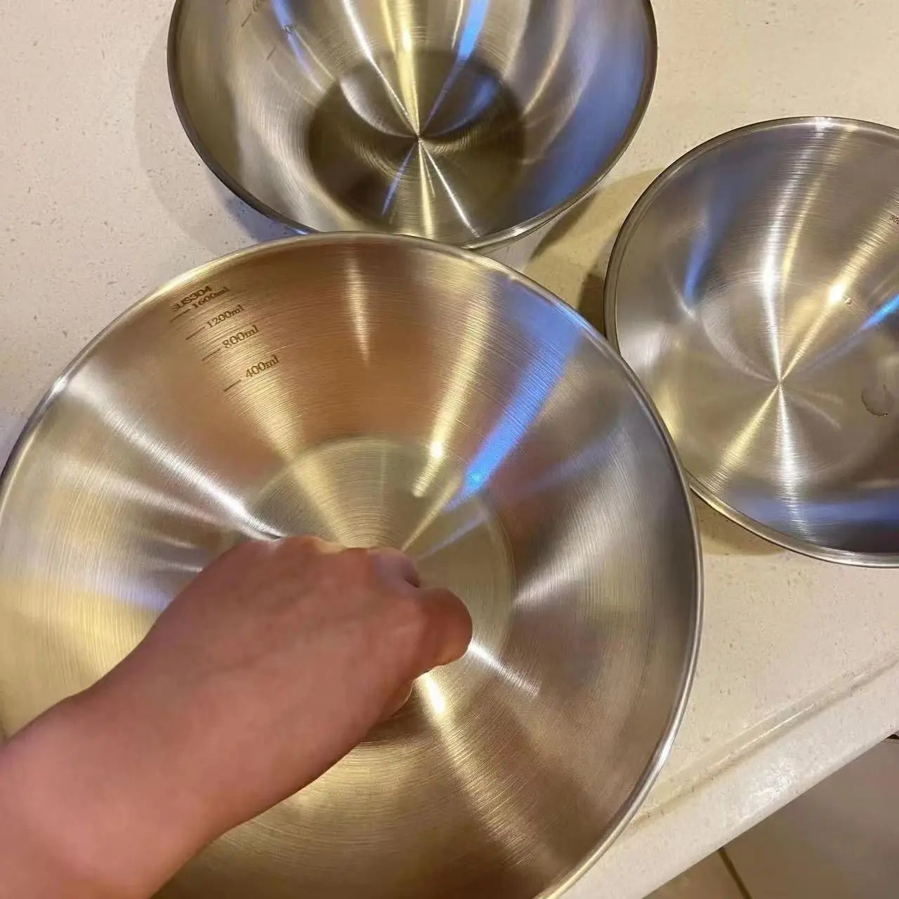 Stainless Steel Mixing Bowl Set