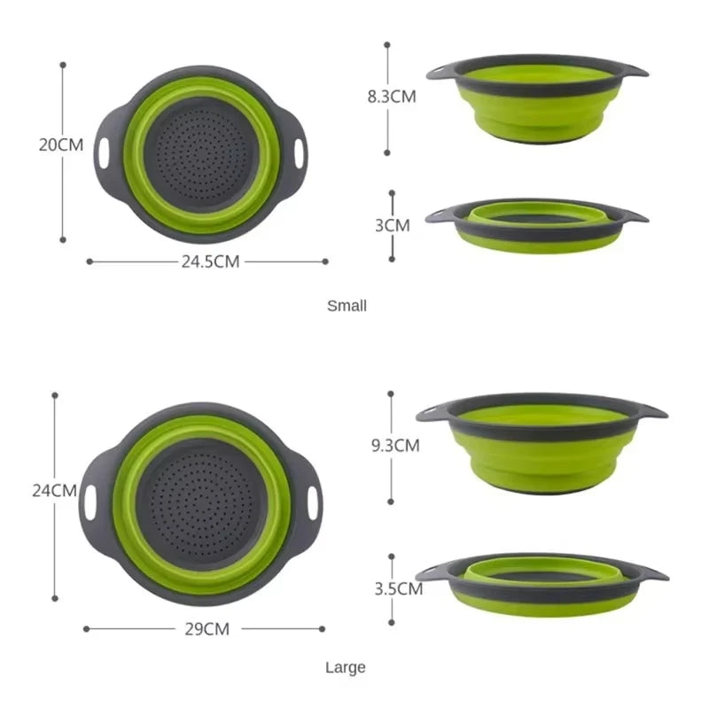 Silicone Folding Drain Basket