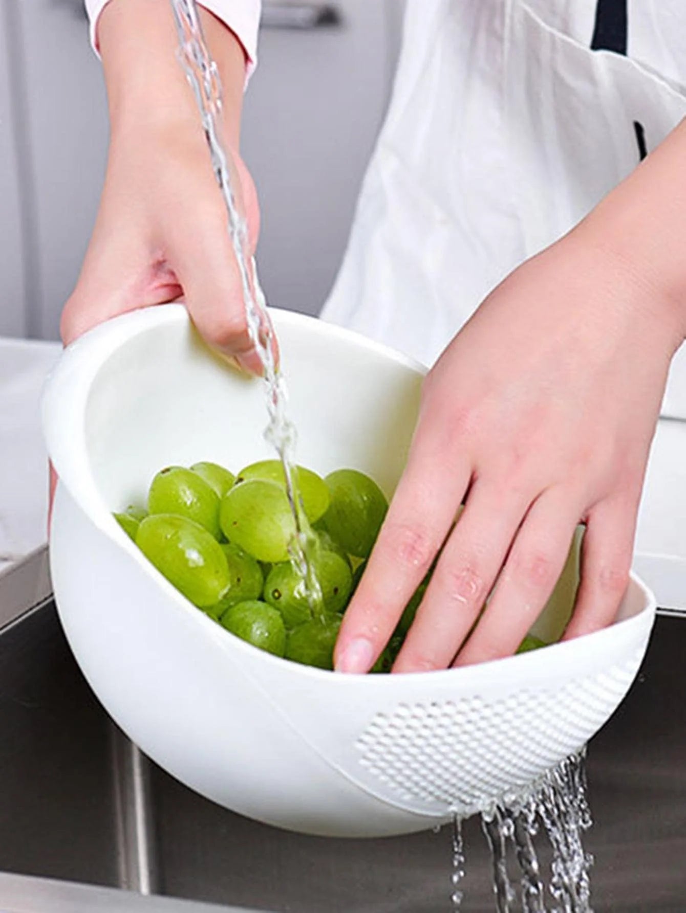 Colander Rice Washing Basket