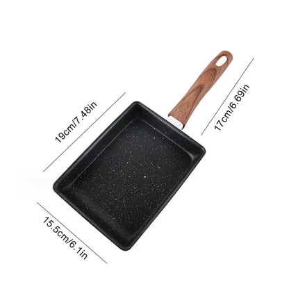 Square Cast Iron Frying Pan