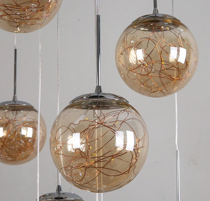 Modern dine dining room Pendant lights indoor lighting Ceiling lamp hanging light led chandelier decorative interior lighting