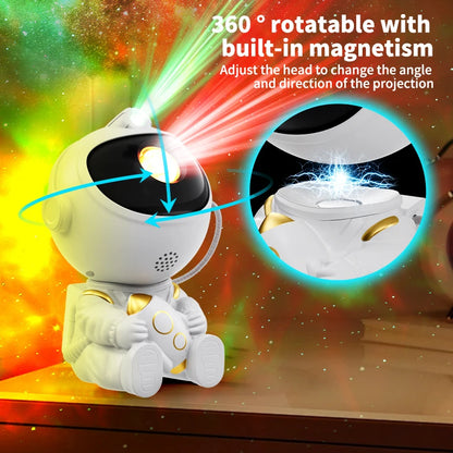 Astronaut Galaxy Projector Light
