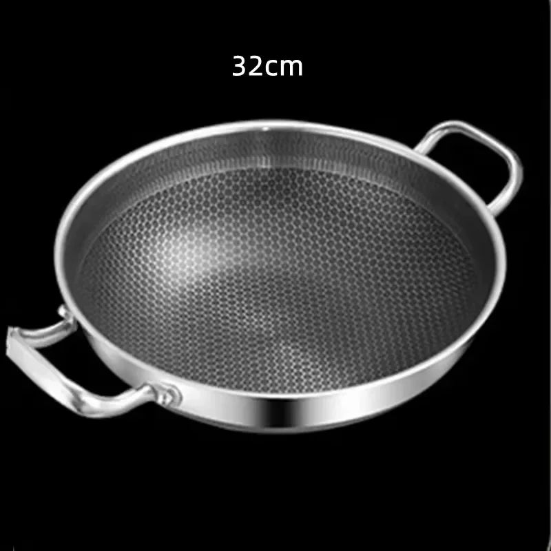 304 Stainless Steel Honeycomb Soup Pot