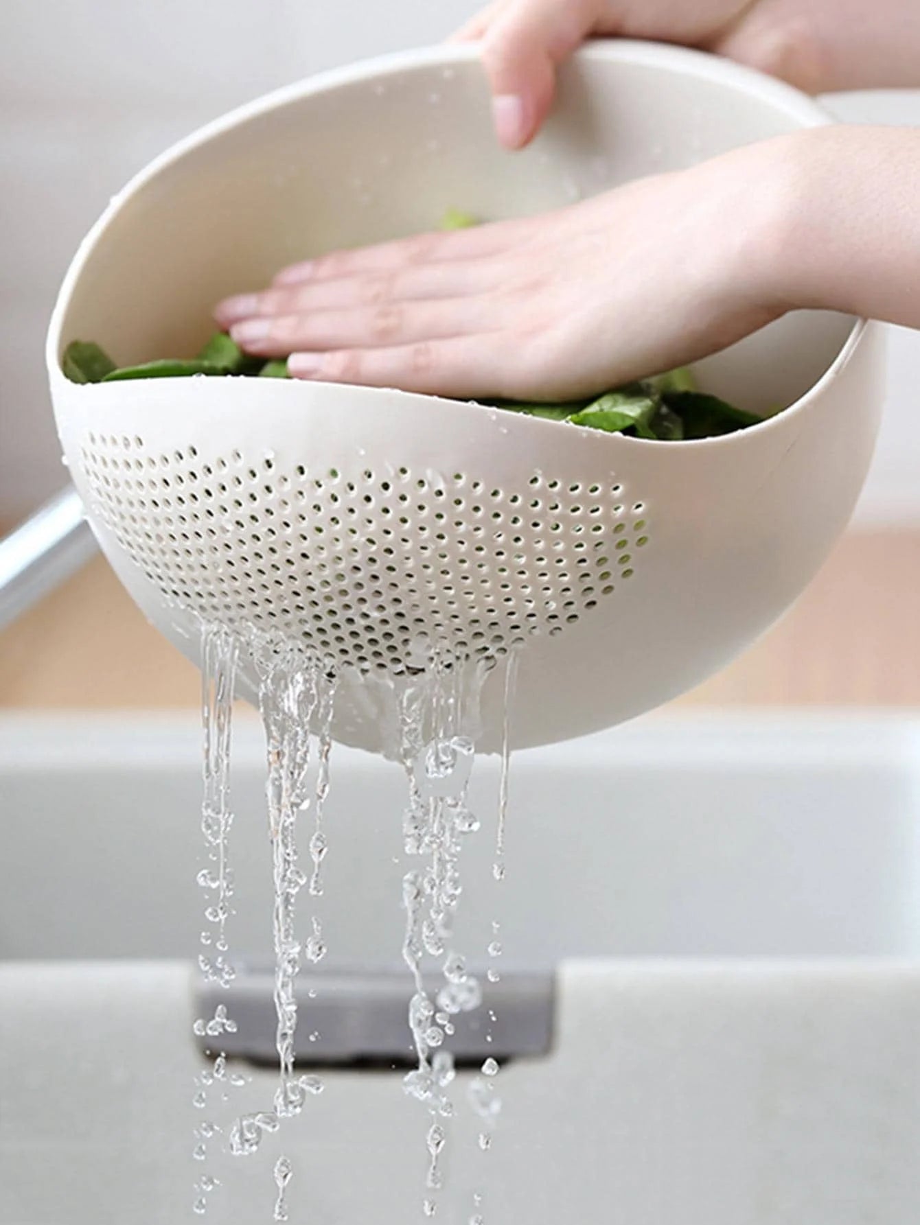 Colander Rice Washing Basket