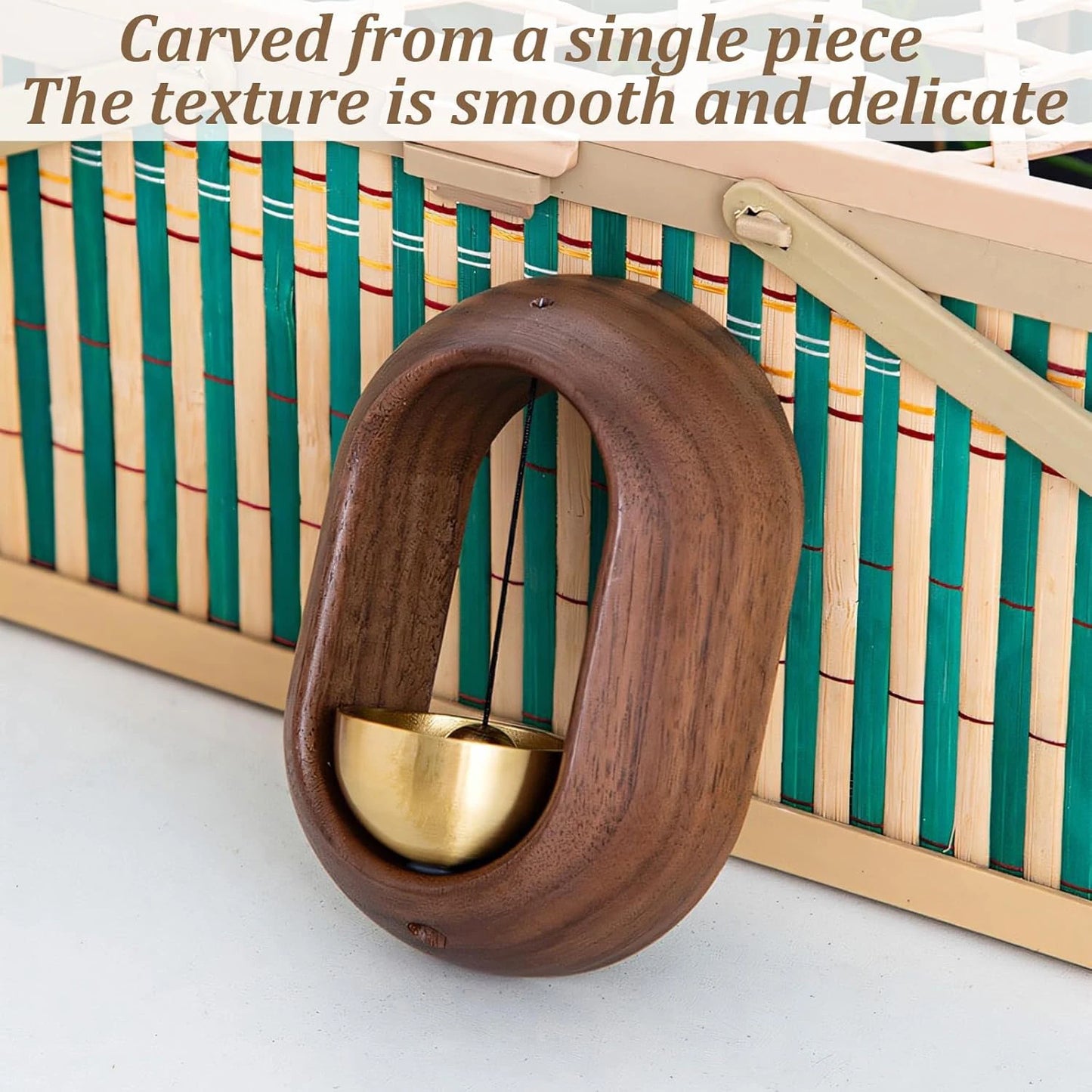 Magnetic Wooden Doorbell