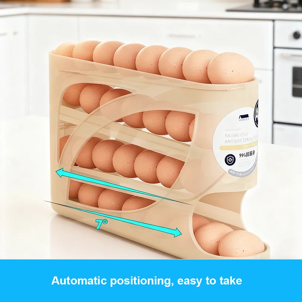 Rolling Egg Storage Box