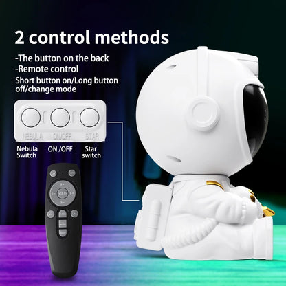 Astronaut Galaxy Projector Light