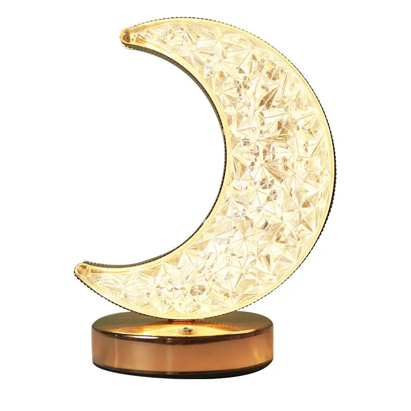 Crystal Touch Dimmable LED USB Bedside Light