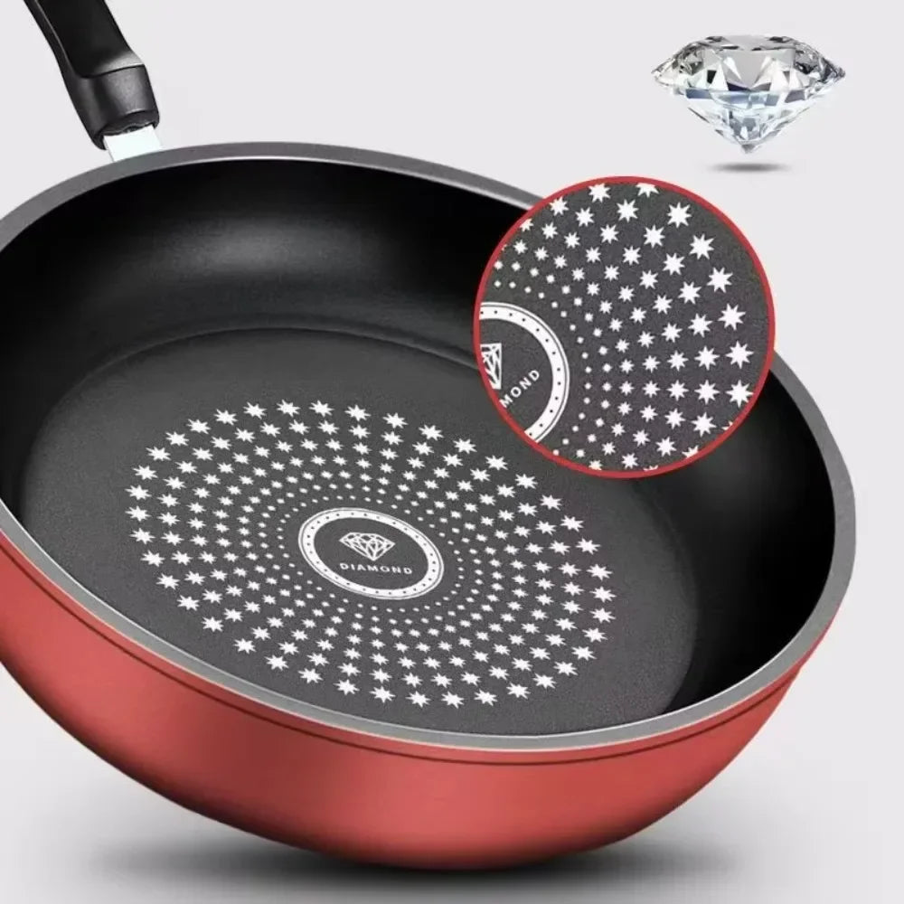 Crystal Diamond Nonstick Frying Pan