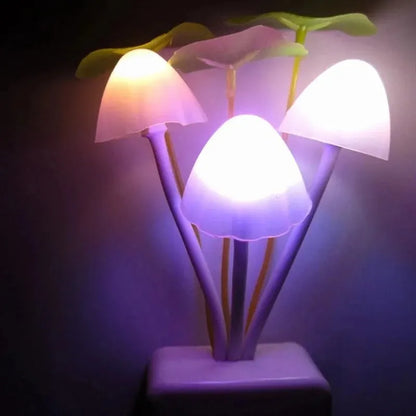 Colorful Mushroom LED Night Light
