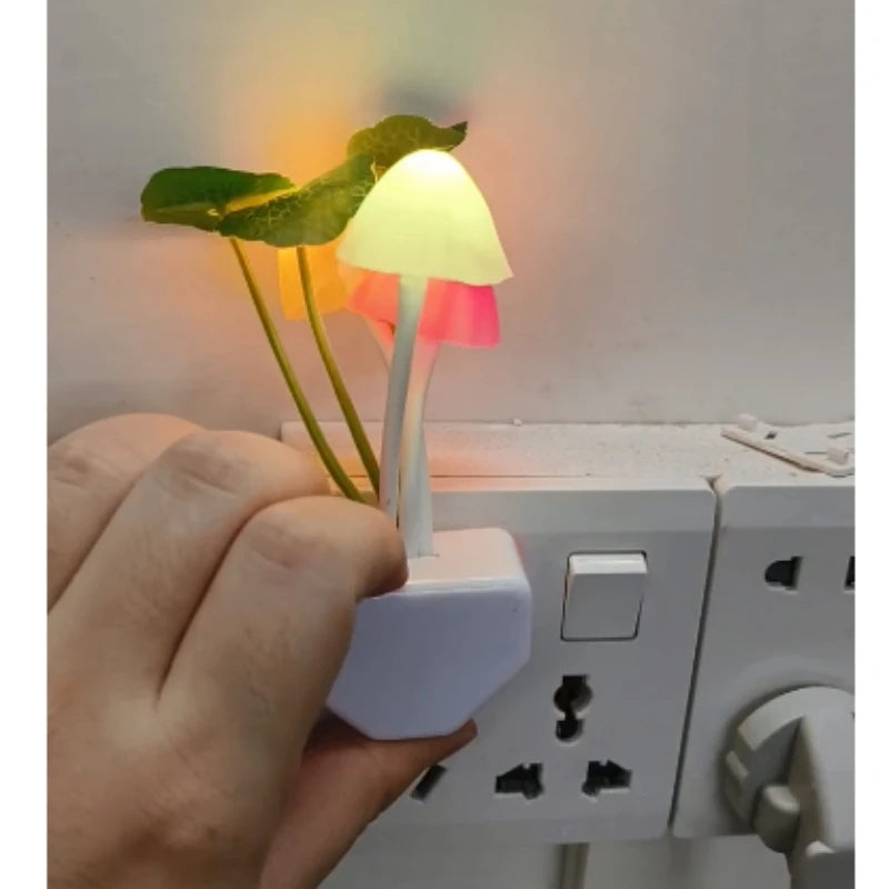 Colorful Mushroom LED Night Light
