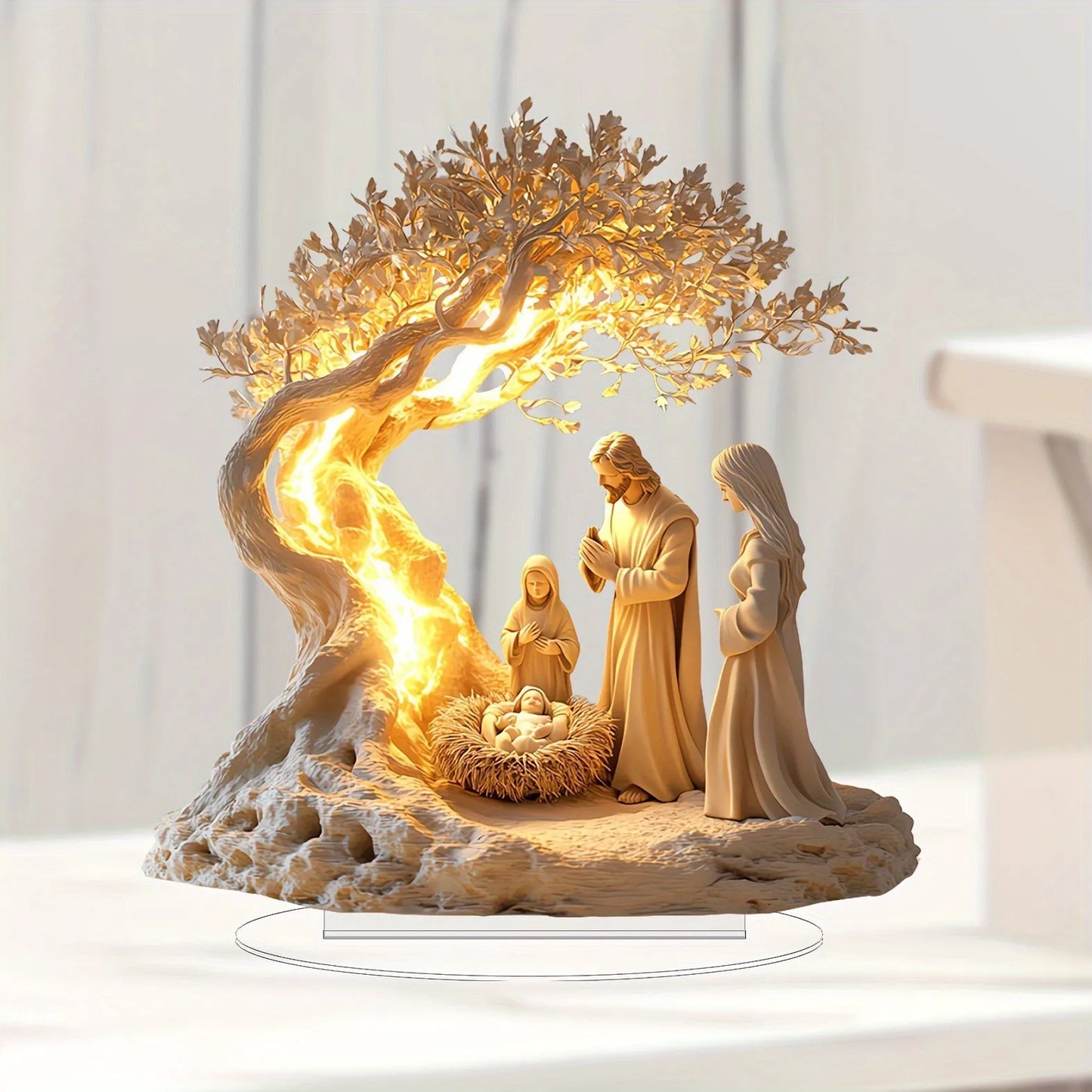 Jesus Nativity Scene Ornament