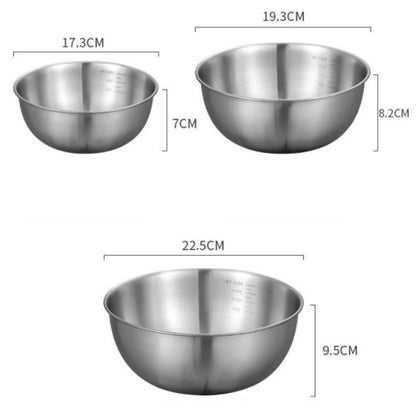 Stainless Steel Mixing Bowl Set