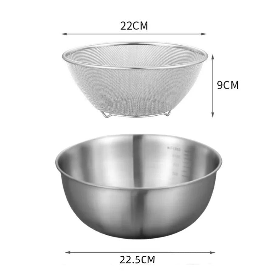 Stainless Steel Mixing Bowl Set