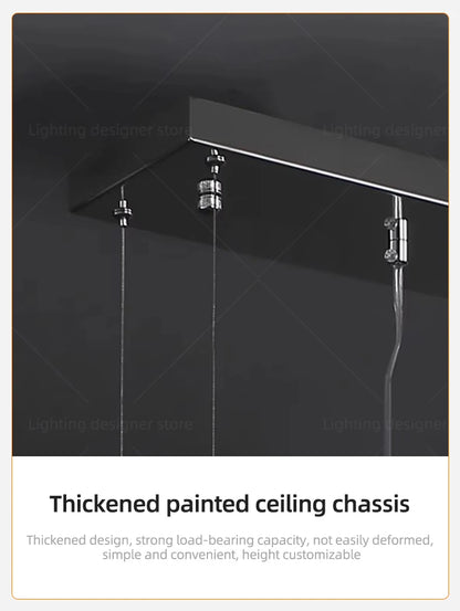 Pendant Lamp for Kitchen Over the Table Nordic Luxury Dining Room Crystal Chandelier Indoor Kitchen Island Crystal Hanging Lamp