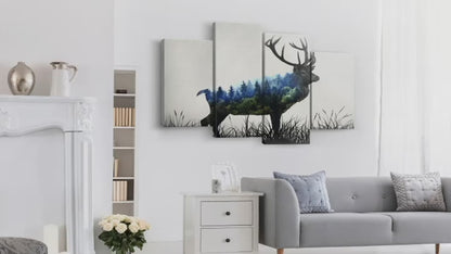 Elephant Stock 36" x 12" Coffee Skins II Canvas Wall Art